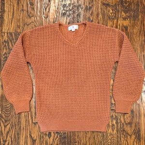 Cozy Kids' Rust Sweater